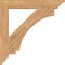 Ekena Millwork Imperial Traditional Smooth Bracket, Western Red Cedar, 3 1/2"W x 28"D x 28"H BKT04X28X28IMP01SWR - alternate 2